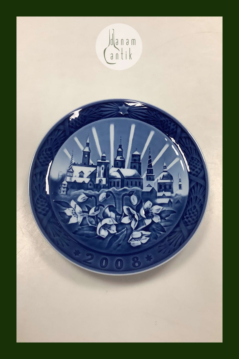 Royal Copenhagen Juleplatte fra 2008