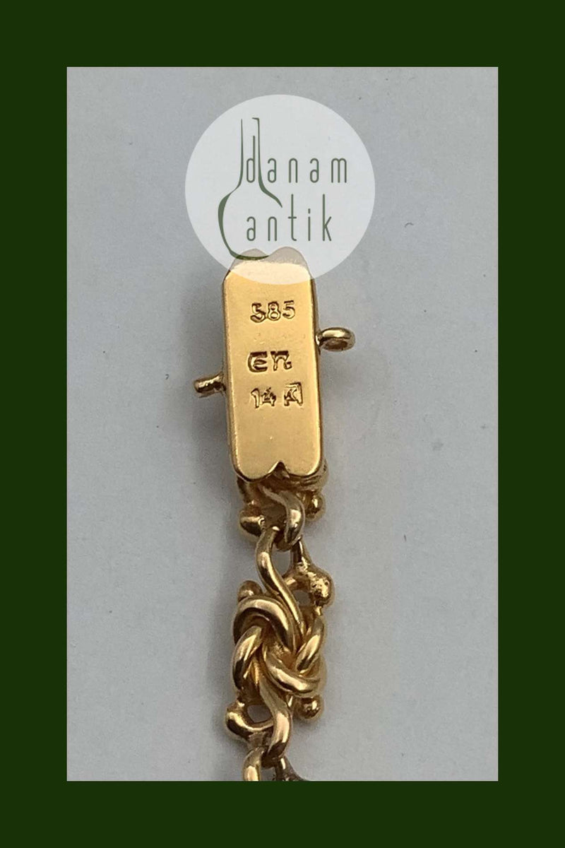 Evald Nielsen 14K Guld Armbånd