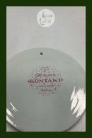 Bjørn Wiinblad: Red January plate from Nymølle - CONTACT