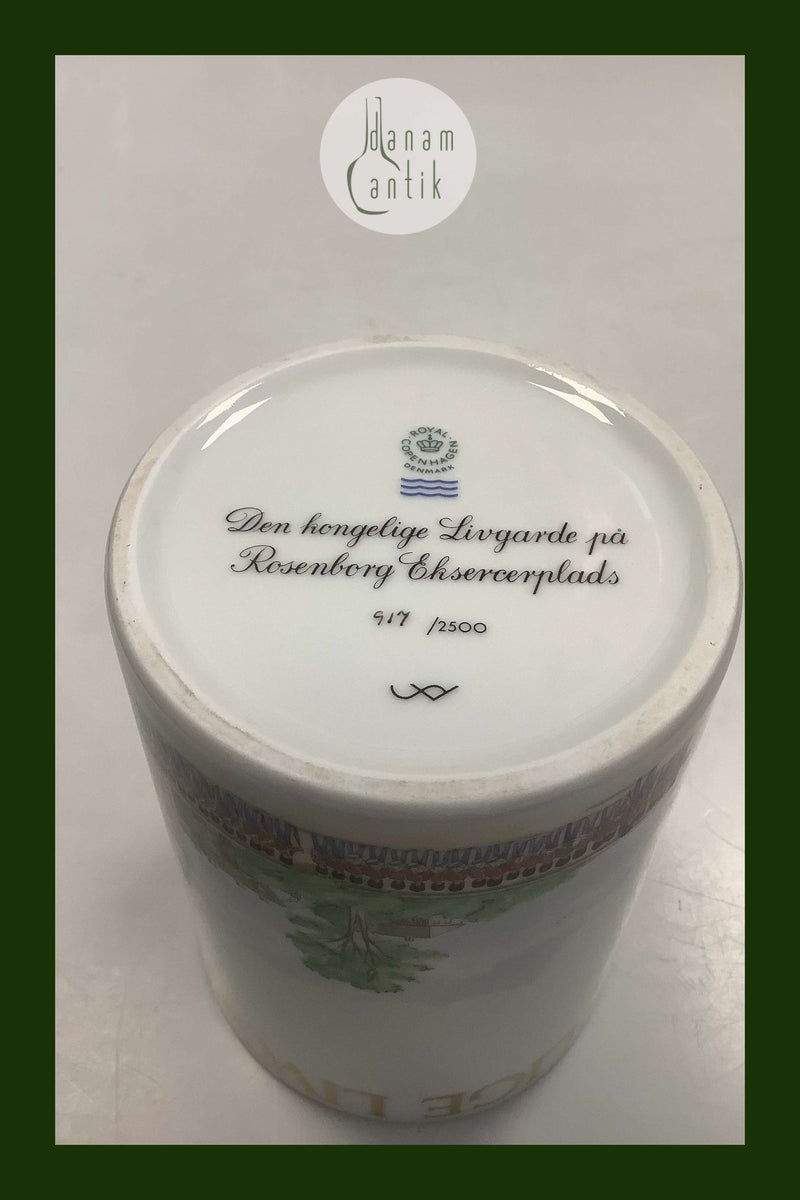 Royal Copenhagen Kgl. Livgarde Krus 325 års Jubilæum uden låg
