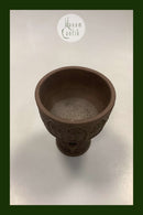 L. Hjort Bornholm Keramik Skål som døbefont No. 366