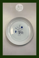 Bing and Grondahl White Demeter / Cornflower Large Round Dish No. 20