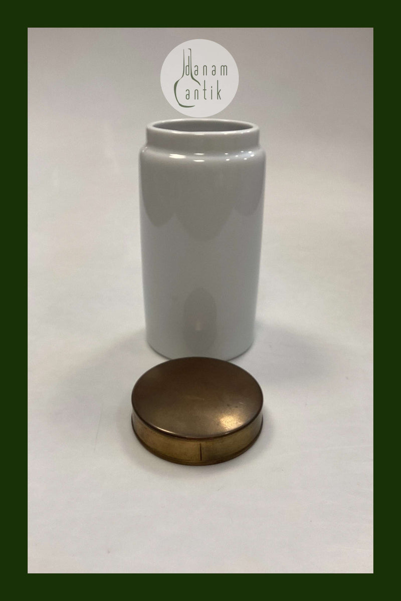 Royal Copenhagen Crocus Apotekerkrukke - Særudgave for Danmarks Apotekerforenings 150 års jubilæum