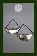 Dansk Sølv Flaskeskilte (2) Jägermeister / Madeira