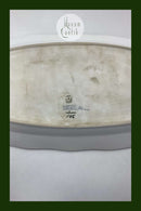 Royal Copenhagen Musselmalet Riflet Stort aflangt Fiskefad No. 105