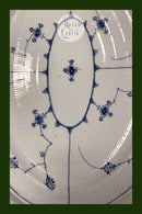 Royal Copenhagen Musselmalet Riflet Antik Fad