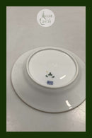 Royal Copenhagen Stel No 93 Hvid Halvblonde m. Blomster og Guldkant Kagetallerken