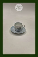 Bing og Grøndahl Løvfald Mokkakop og underkop No. 108B