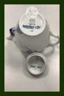 Royal Copenhagen Blue Mega Fluted Teapot No.143