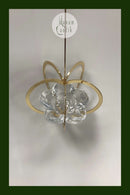 Holmegaard Golden Christmas Fyrfadslysetage - Hjerte 2005