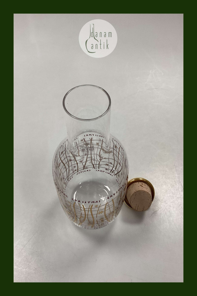 Holmegaard Crystal Christmas Karaffel 2002