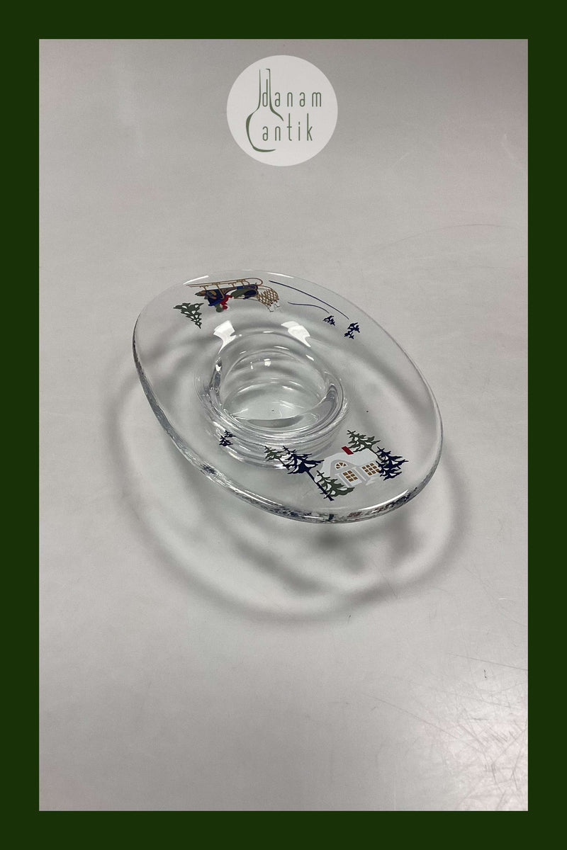 Holmegaard Golden Christmas Kalenderlysestage 1998