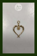 Georg Jensen Johanne Juledekoration - Lille Hjerte guld 2010