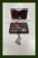 Georg Jensen Gavemærke - Julesok med Hjerter