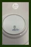 Royal Copenhagen Grøn Riflet Musselmalet Frokosttallerken No. 620