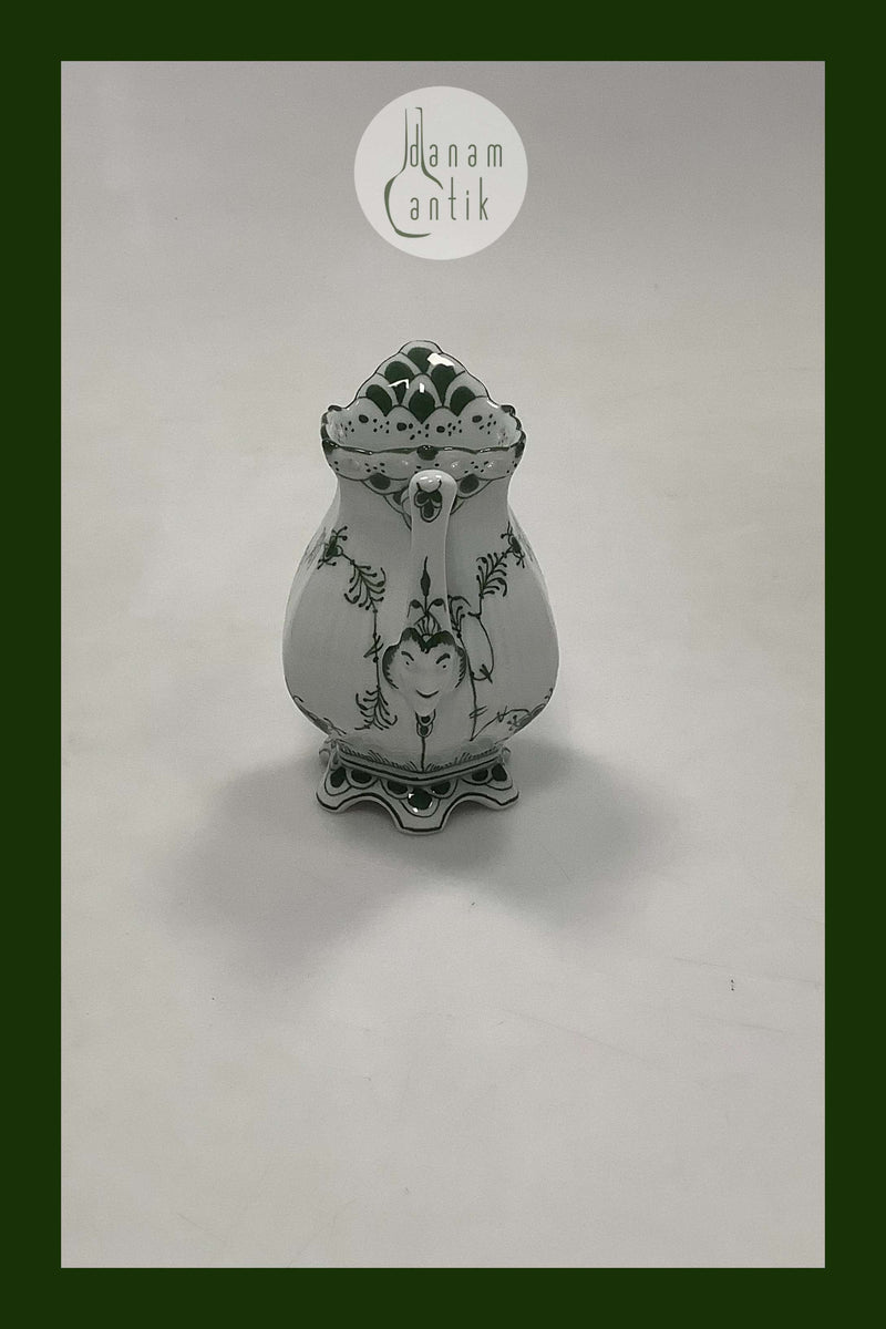 Royal Copenhagen Grøn Musselmalet Helblonde Flødekande No. 392