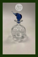 Holmegaard Glasværk Noah Karaffel med Blå Elefant