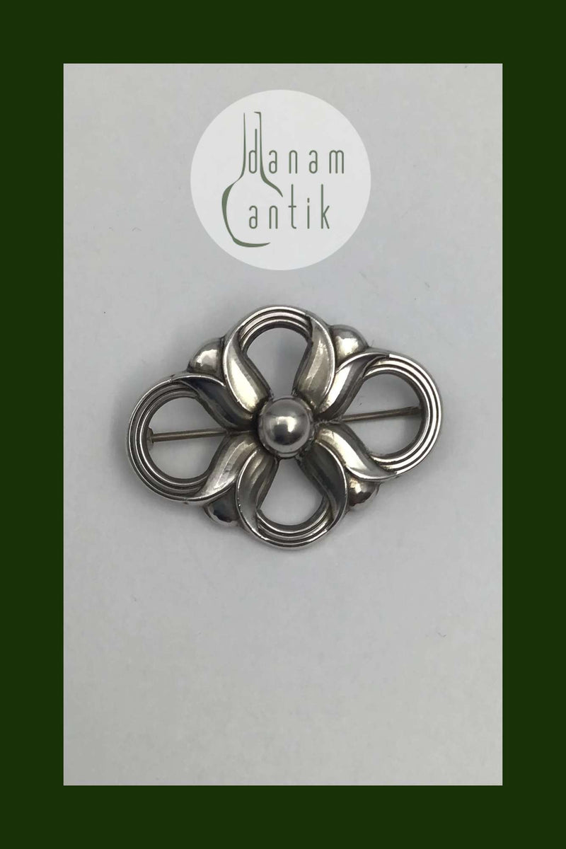 Georg Jensen Sterling Sølv Broche No. 305