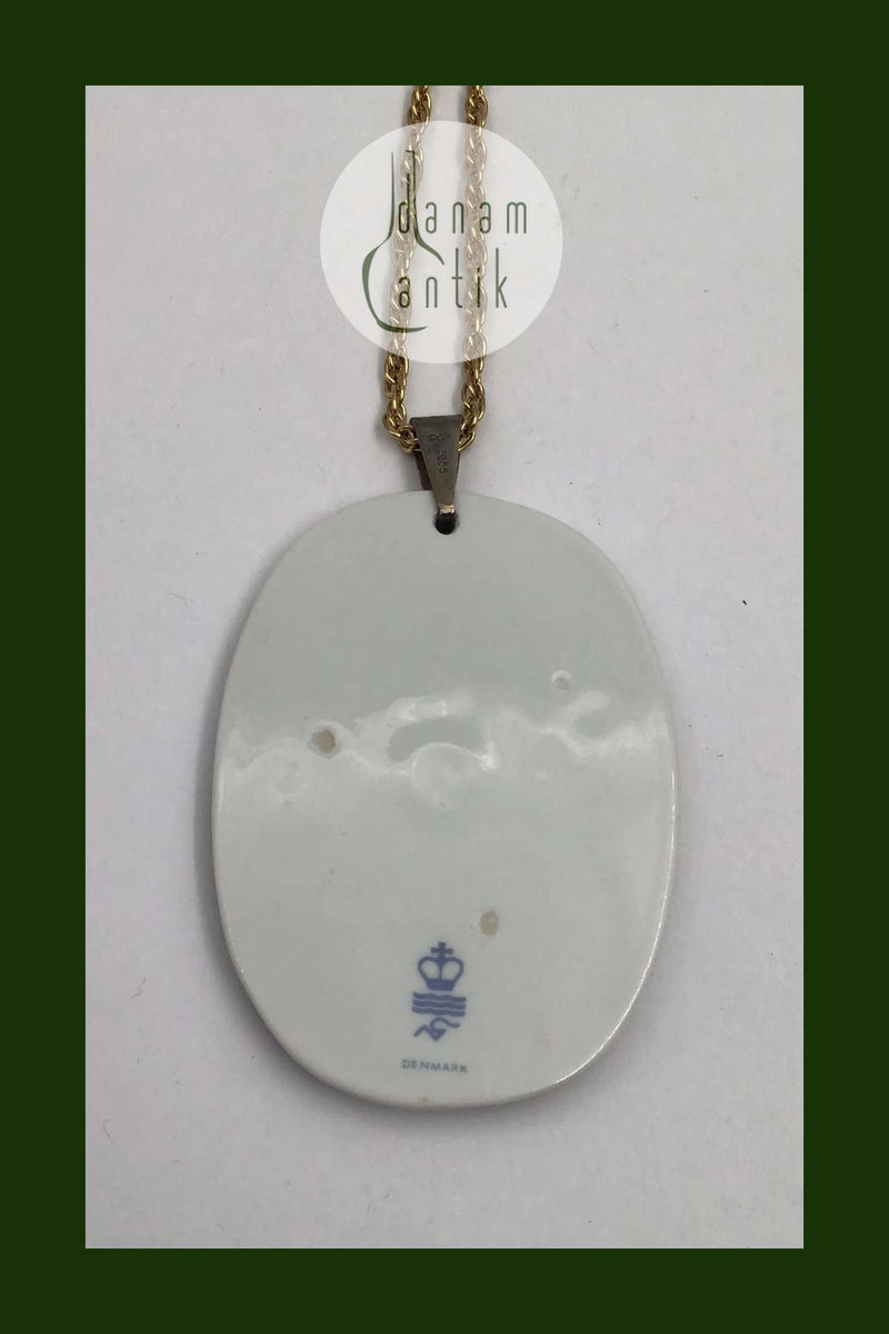 Royal Copenhagen Porcelæn Vedhæng Nils Thorsson