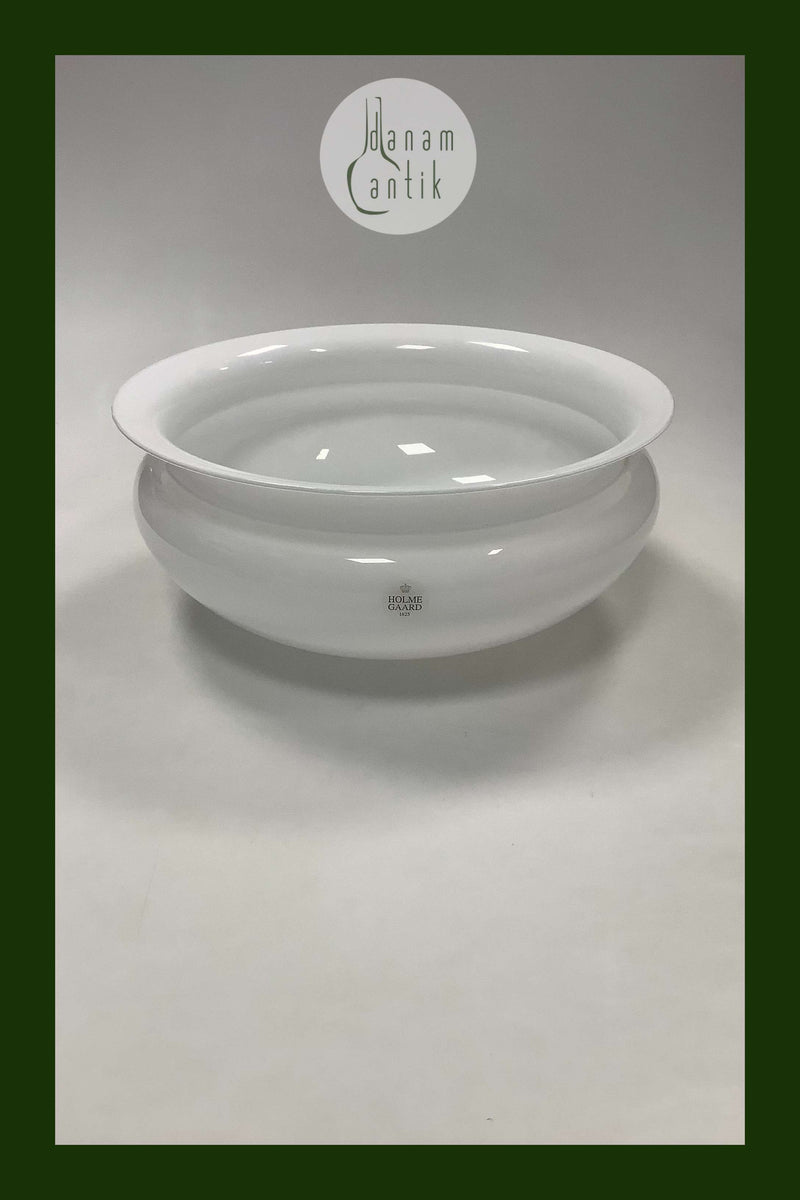 Holmegaard Hvid Opal Skål