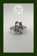 H. C. Andersen Eventyr Sølv Servietring Klods Hans