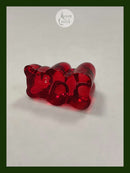 Brevvægt Rød Vingummi bamse i glas