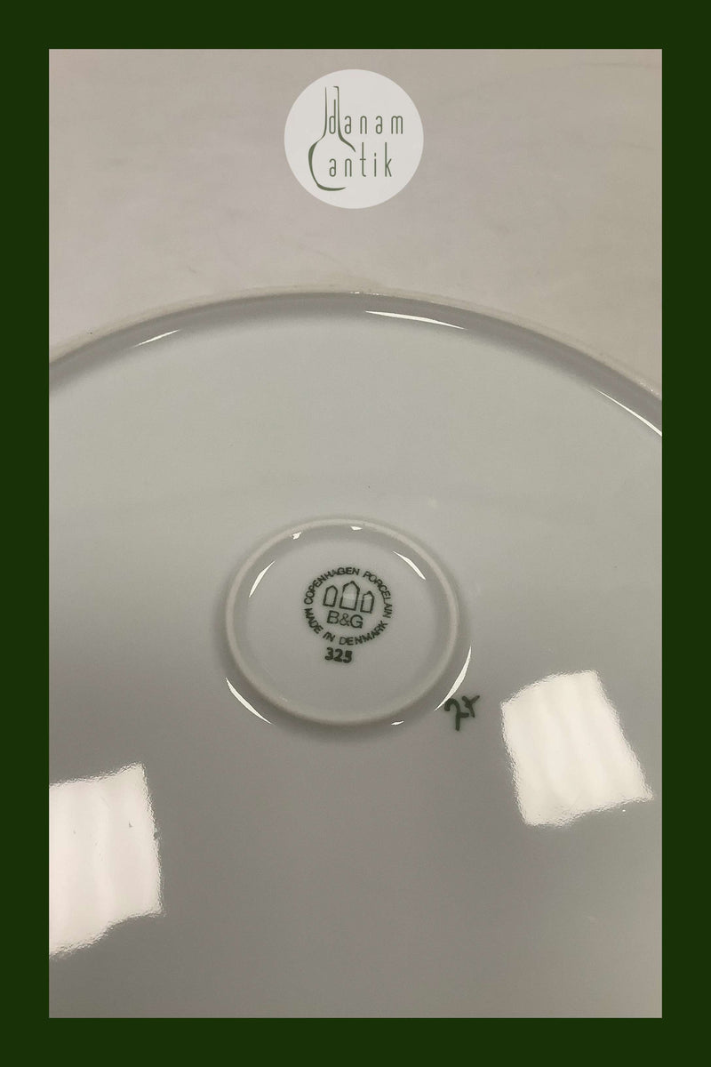 Bing & Grøndahl Delfi Grøn Spisetallerken No 325