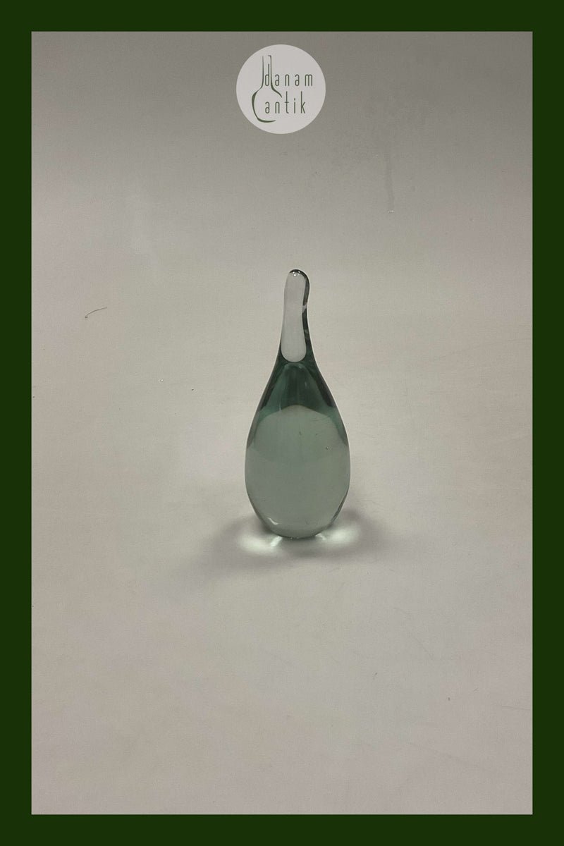 Holmegaard Glas dråbe Brevvægt