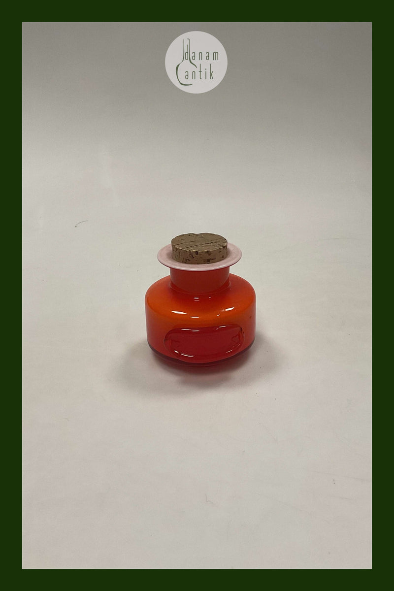 Holmegaard Orange Carnaby / Palet Krydderikrukke Neutral