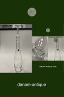 Holmegaard Byens tårne karaffel Børsen hvidt glas