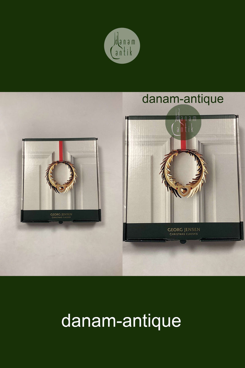 Georg Jensen Golden Christmas Dørkrans, Lille