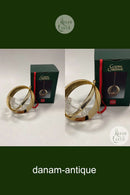 Holmegaard Golden Christmas Fyrfadslysetage - Julekugle 2004