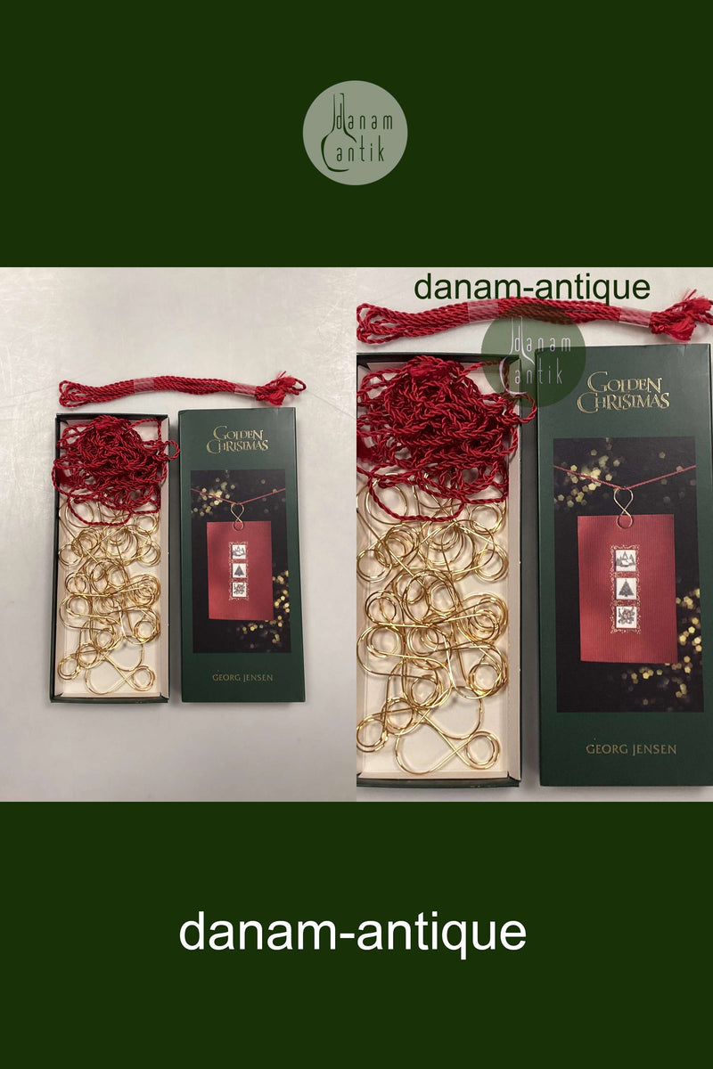 Georg Jensen Golden Christmas Juleklips, Lille