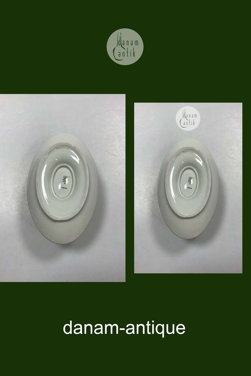 Bing og Grøndahl Saksisk Blomst, Creme Sovseskål No. 8