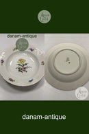 Bing og Grøndahl Saksisk Blomst, Creme Dyb Tallerken No. 22