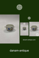 Bing and Grondahl Saxon Flower, Cream Large Sugar Bowl No. 94 w/ lid