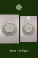 Bing og Grøndahl Saksisk Blomst, Creme Middagstallerken No. 25