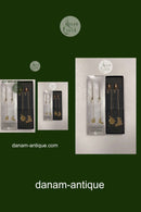 Georg Jensen Christmas Collectibles  Lyseholder - Fuglehus og Skøjte 2011