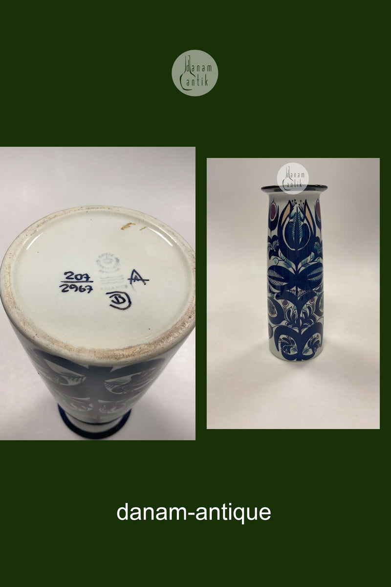 Royal Copenhagen Fajance Tenera Vase No. 207/2967