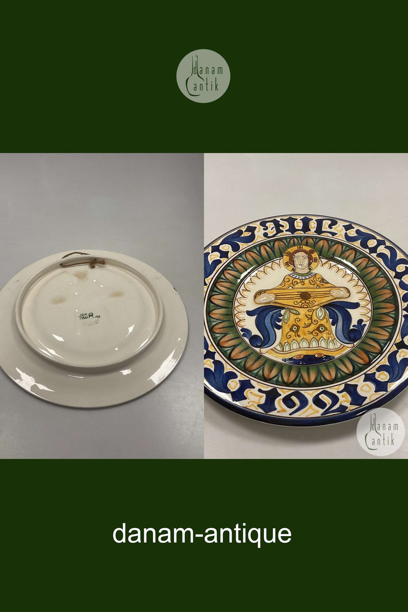 Aluminia Stor Juleplatte fra 1921