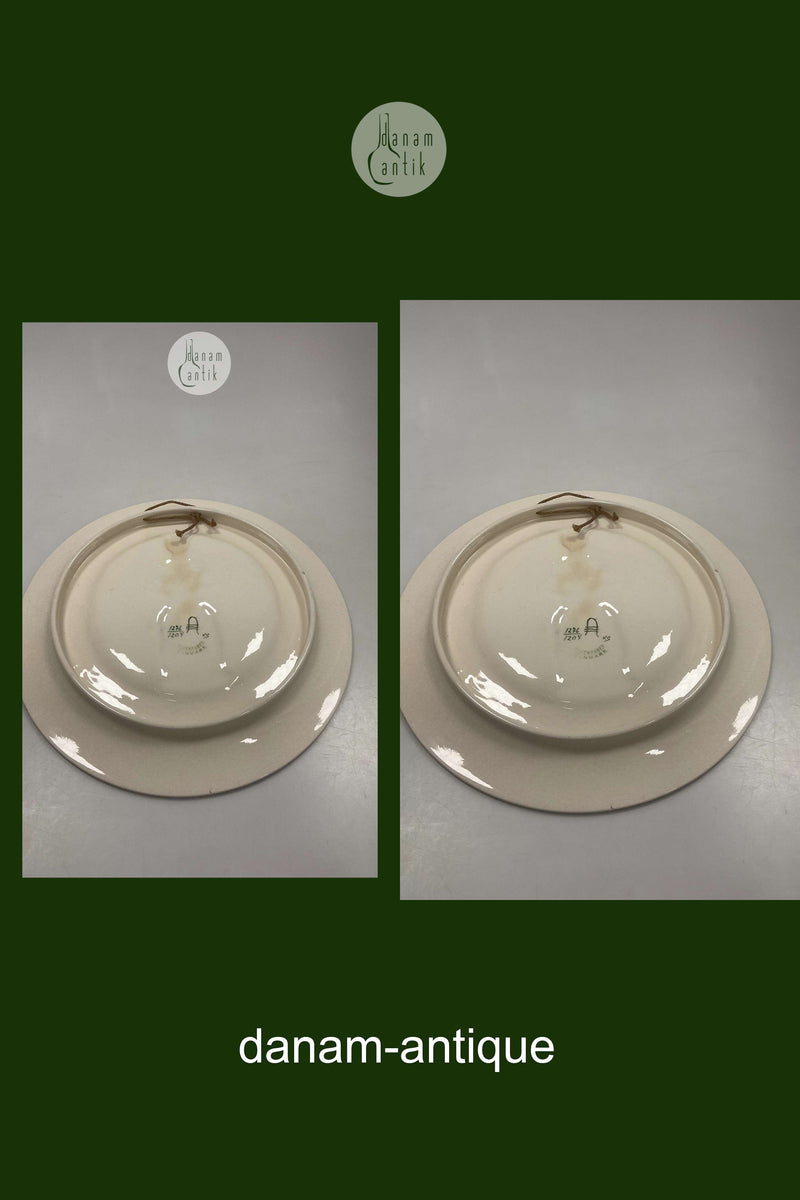 Aluminia Stor Juleplatte fra 1924