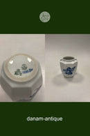 Royal Copenhagen Blå Blomst Kantet Vase No. 8612