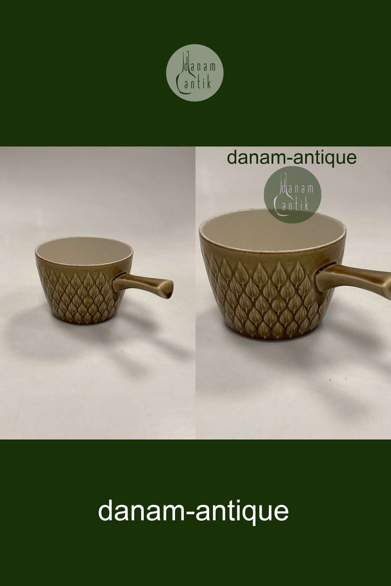 Bing og Grøndahl / Kronjyden Relief Skål med håndtag