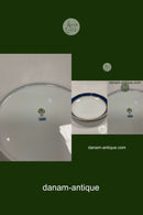 Royal Copenhagen Liselund Mørkeblå Flad Skål No 422