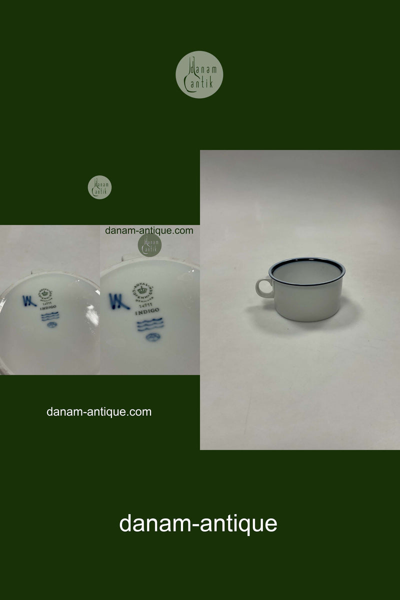 Royal Copenhagen Indigo The Kop uden underkop No 14911