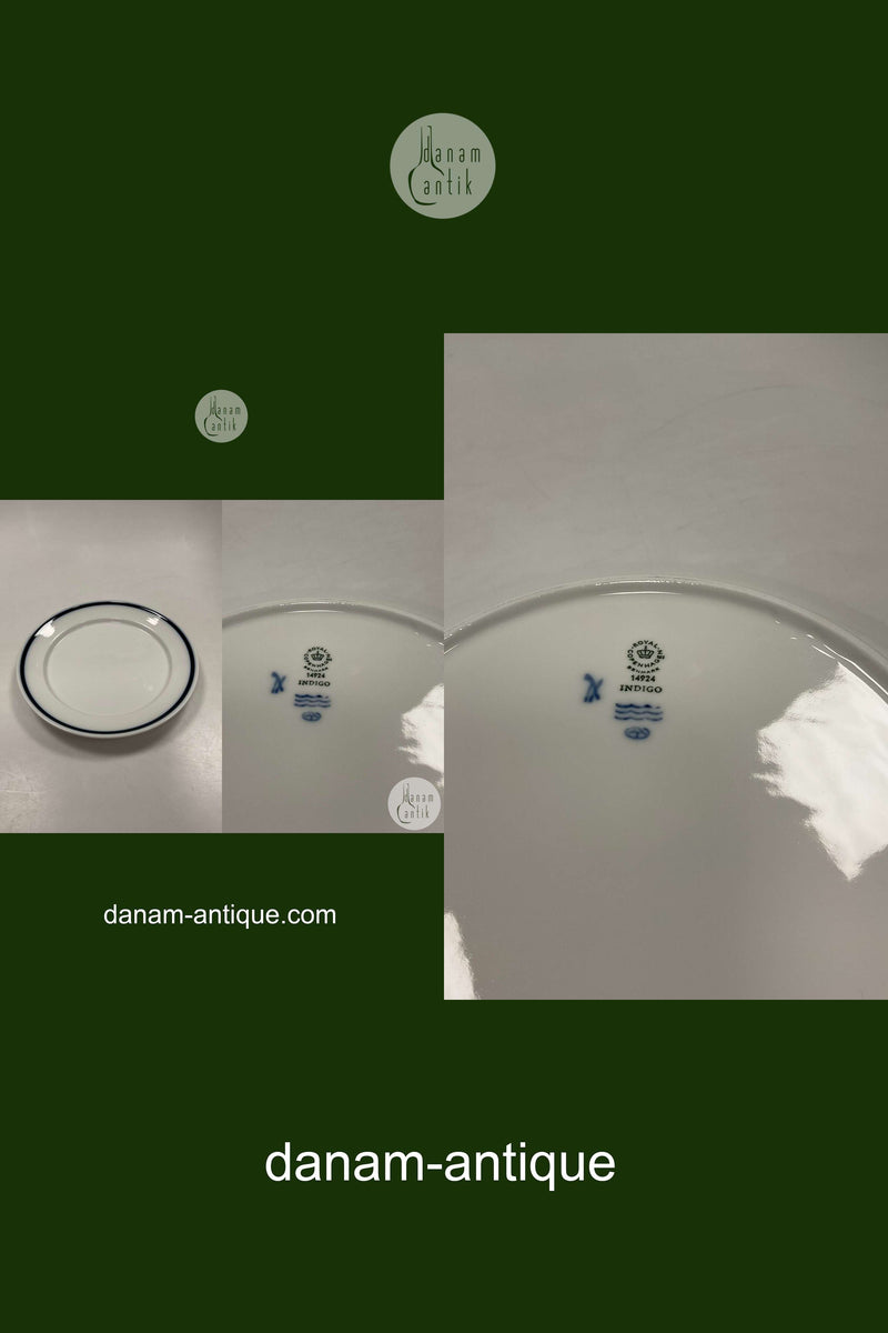 Royal Copenhagen Indigo Spisetallerken No 14924