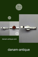 Niels Erik From Sterling Sølv Slipsenål / Pengeclip (Rav)