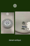 Royal Copenhagen Musselmalet Helblonde med gennembrudt kant Flad Tallerken No 1/1098