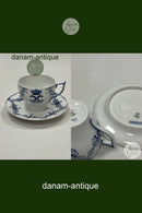 Royal Copenhagen Musselmalet Dronning Louise Kaffekop og underkop