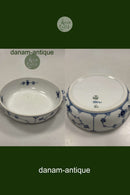 Royal Copenhagen Musselmalet Riflet Rundt Terrin No. 309 uden låg